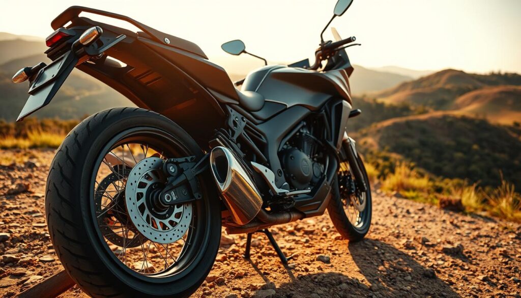 bezpečnostní systém motocyklu