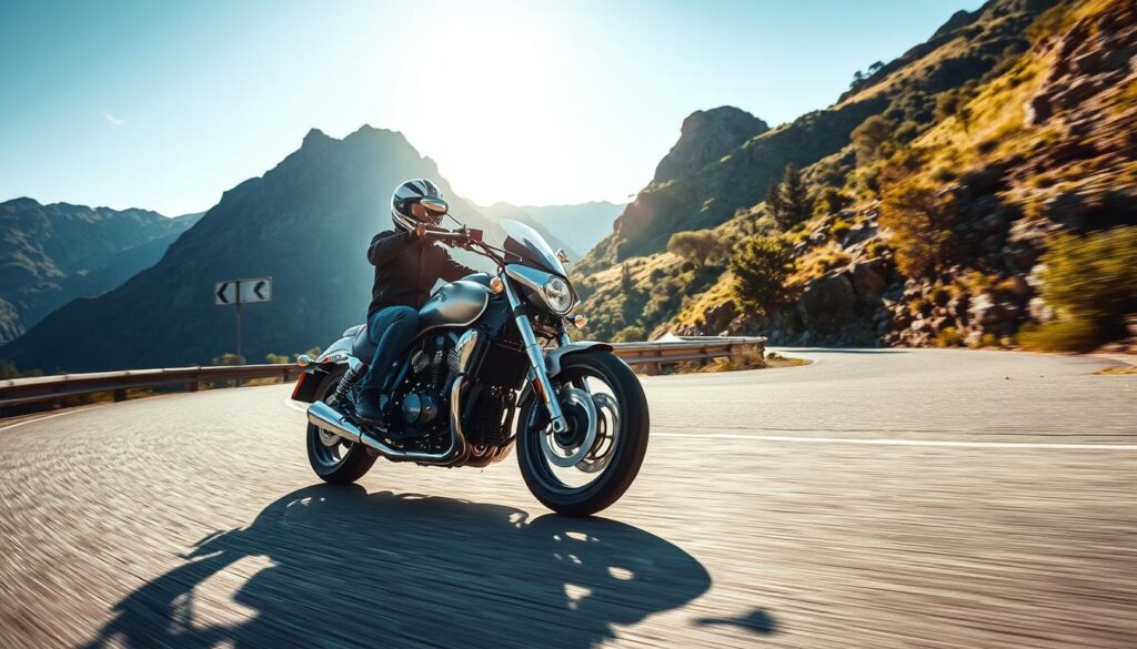 komfort a ovladatelnost motocyklu