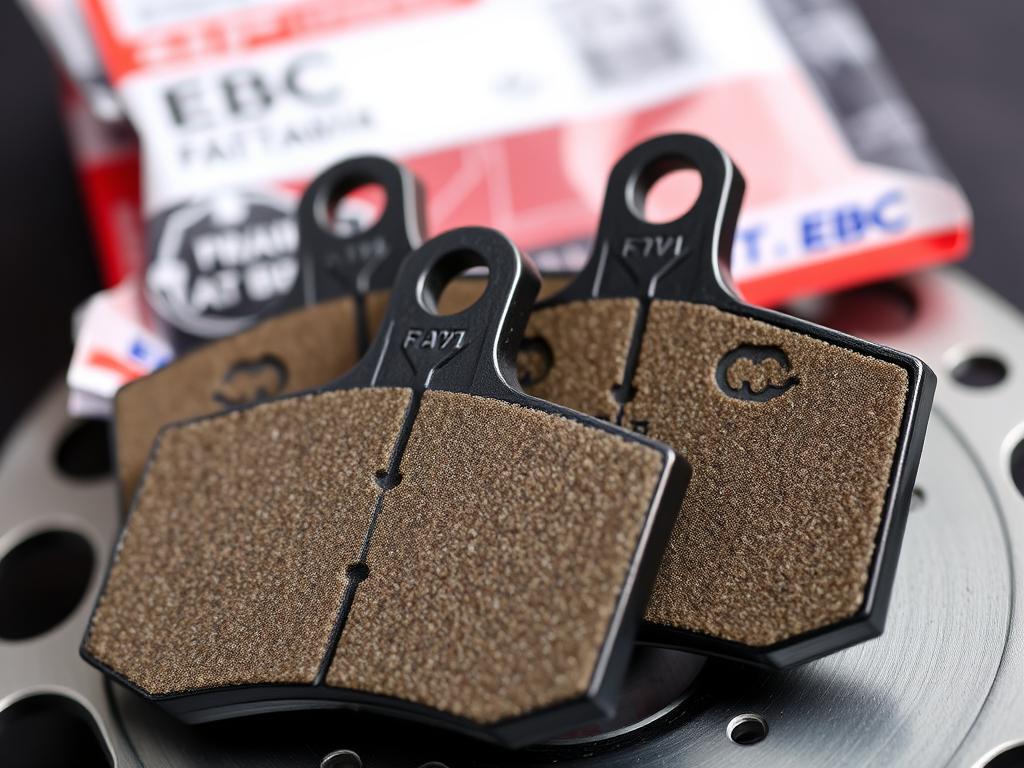 Brzdové destičky EBC FA707 pro retro motorky 125 Brzdové destičky EBC FA707 pro retro motorky 125