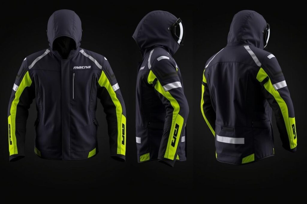 Macna Equator 2 zimní moto bunda s reflexními prvky