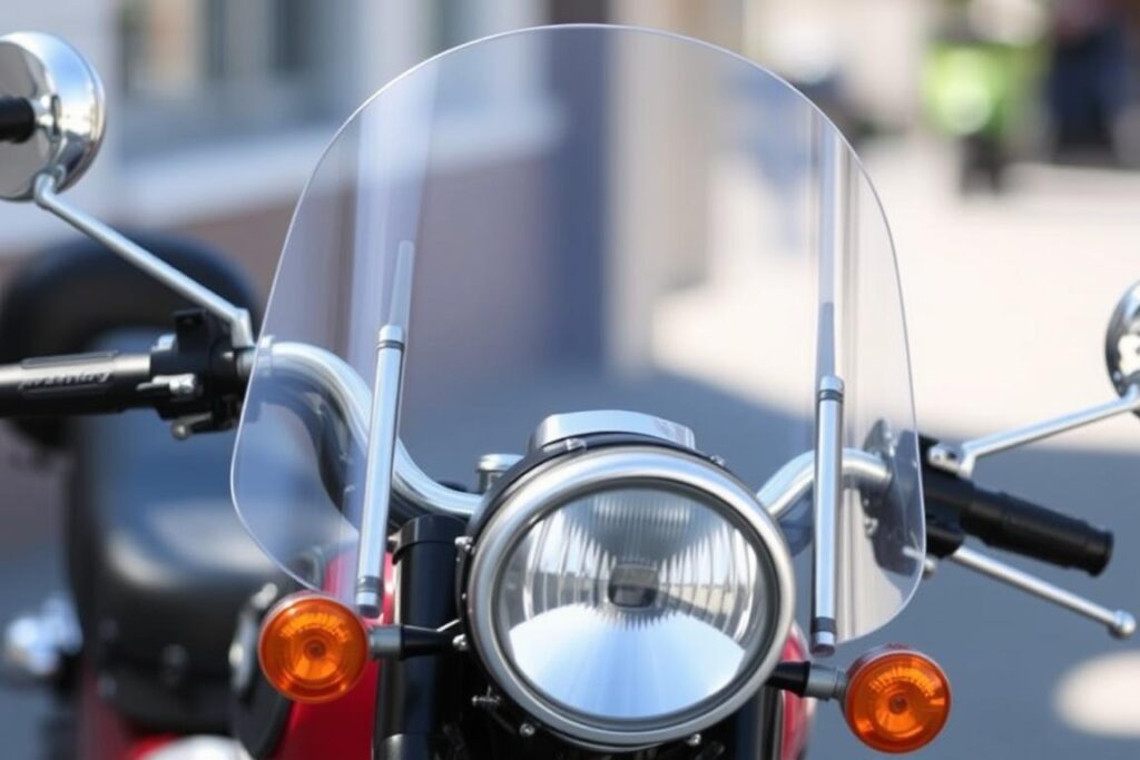 Plexi štít PUIG Retro pro retro motorky 125 Plexi štít PUIG Retro pro retro motorky 125