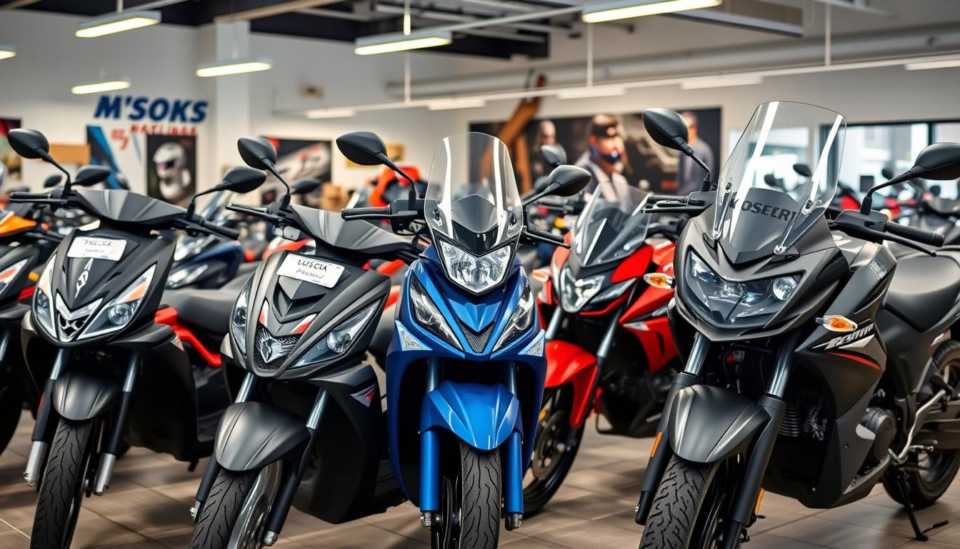 Různé typy motorek 125cc vhodné pro začátečníky