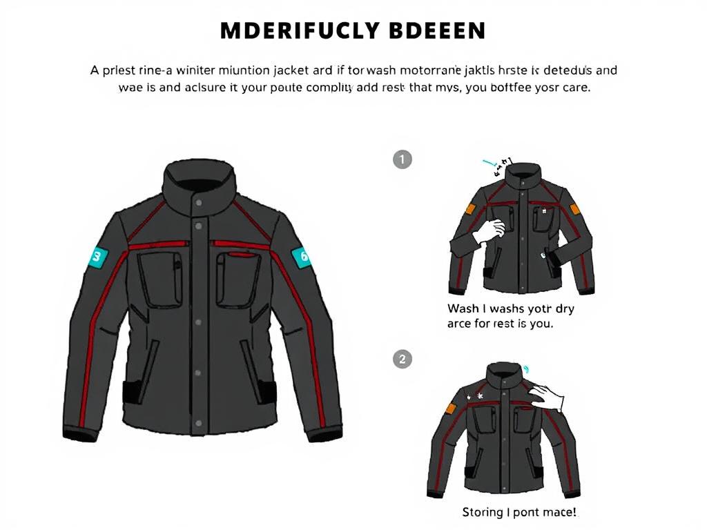 Správná údržba zimní moto bundy s membránou