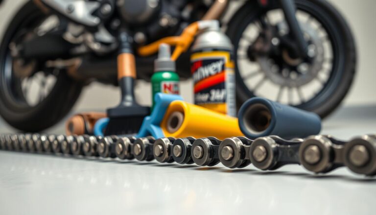 čištění řetězu návod