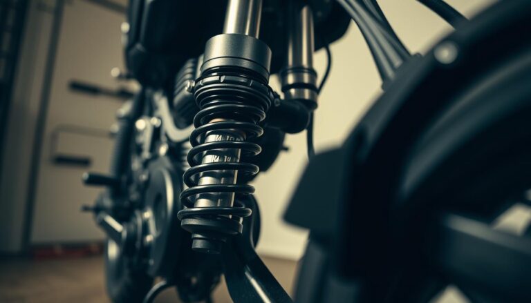 údržba tlumičů motocyklu