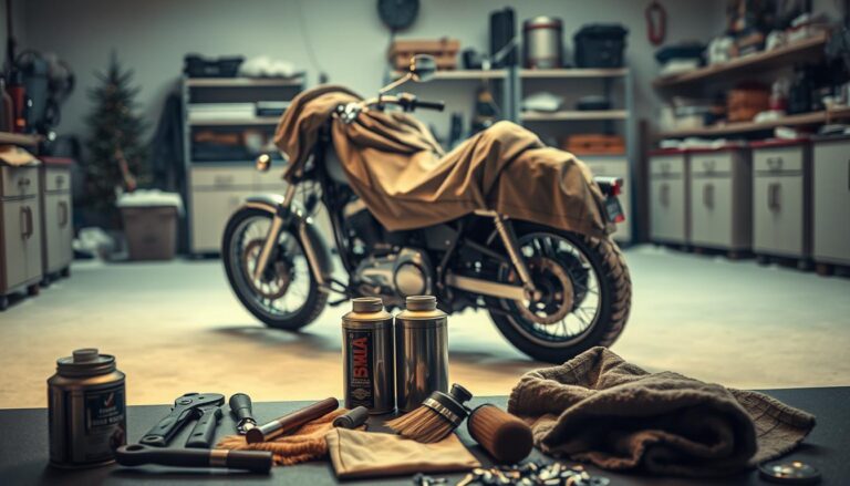 zazimování motorky návod