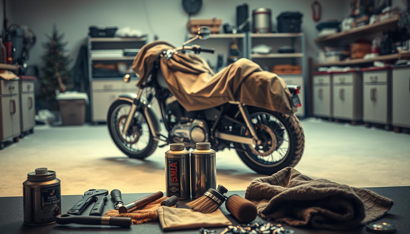 zazimování motorky návod