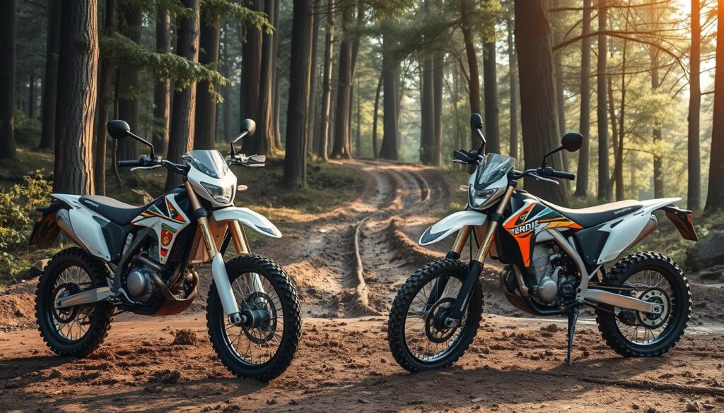 Porovnání terénních motocyklů