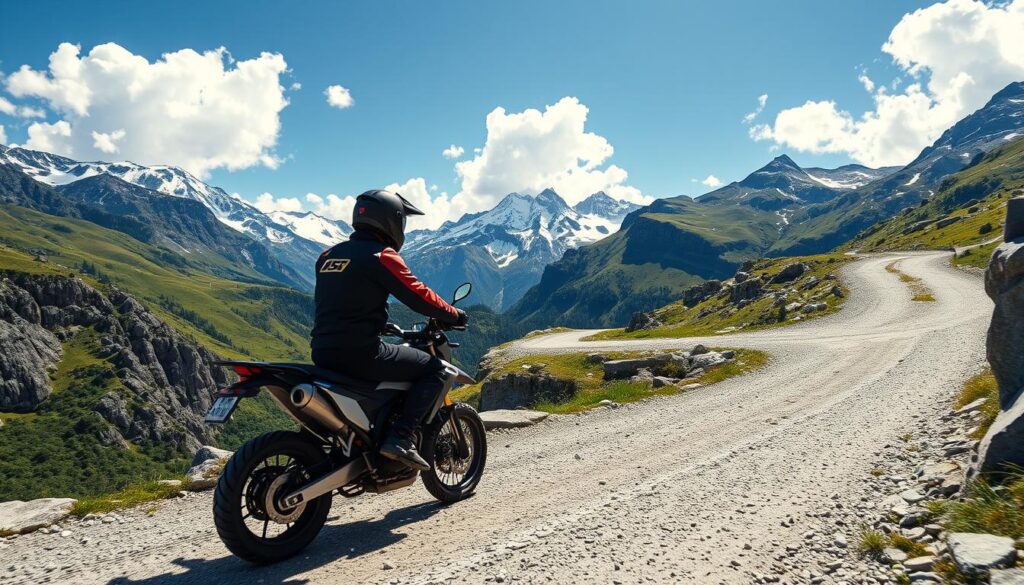 bezpečnost jízdy v horách