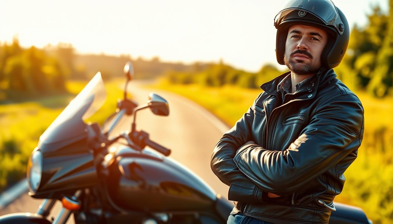 první sezóna motorkáře