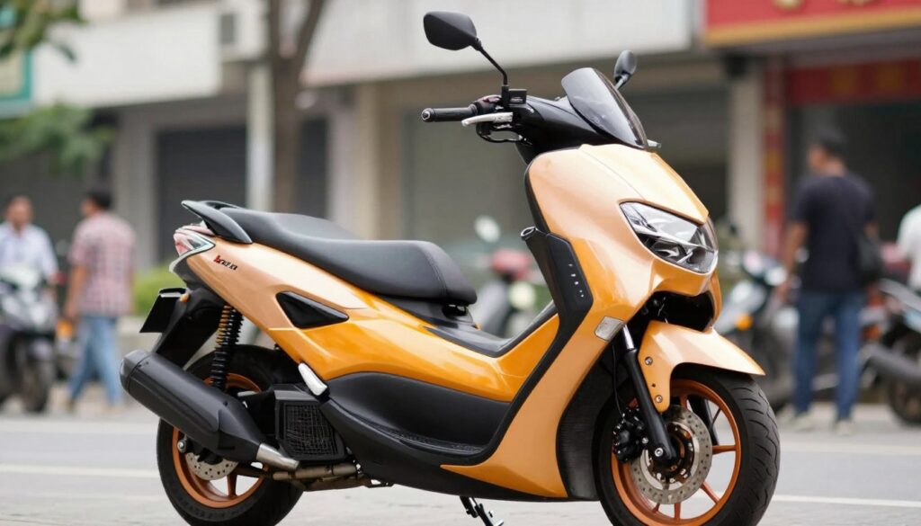design a barvy skútru Yamaha NMAX