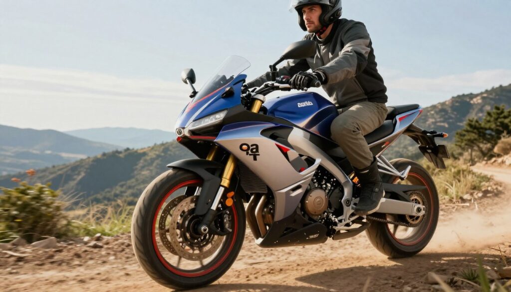 Komfort a ovladatelnost motorky