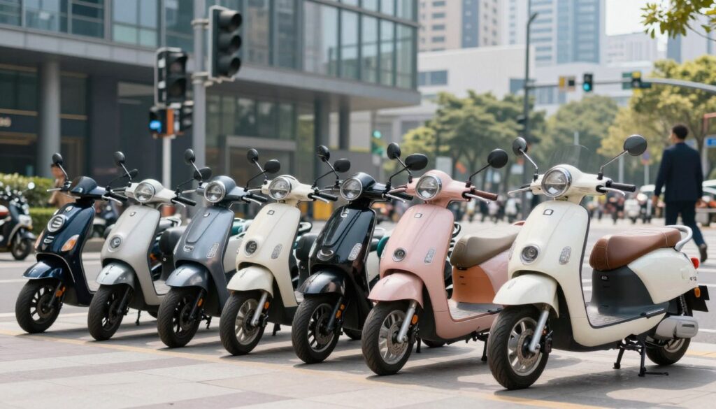 Srovnání kategorií skútrů