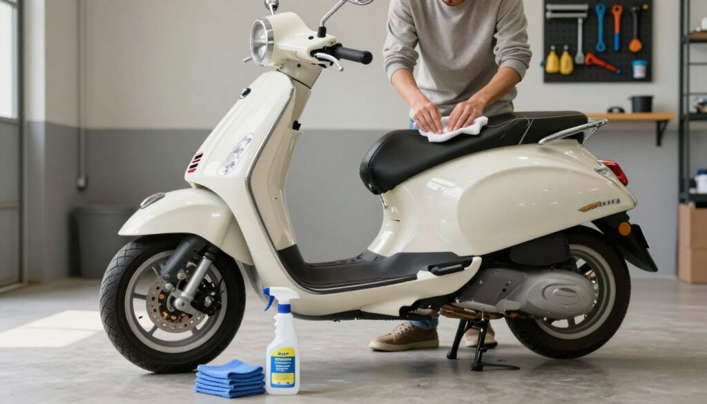 Tipy pro ochranu laku motocyklu