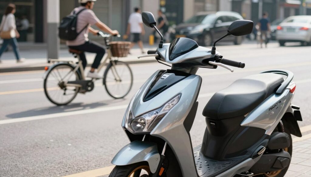 výkon a spolehlivost skútru 125 ccm
