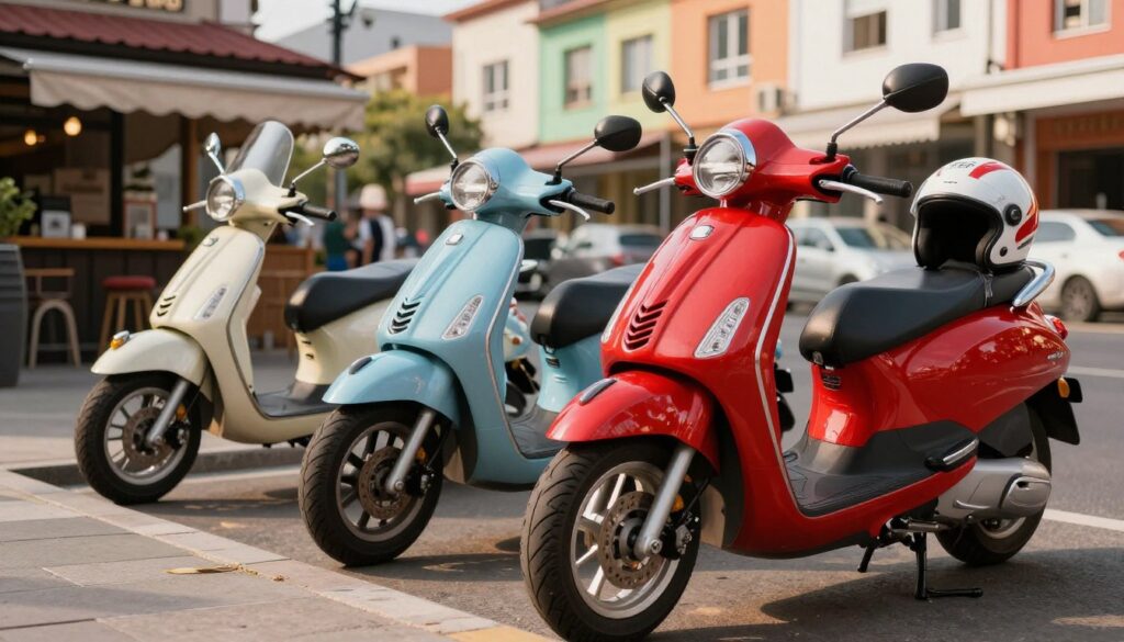 modely skútrů do 50 ccm