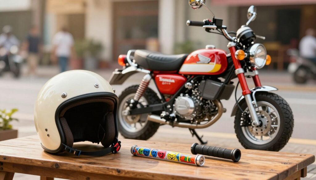 příslušenství pro motocykl monkey 125