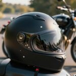 helma na motorku