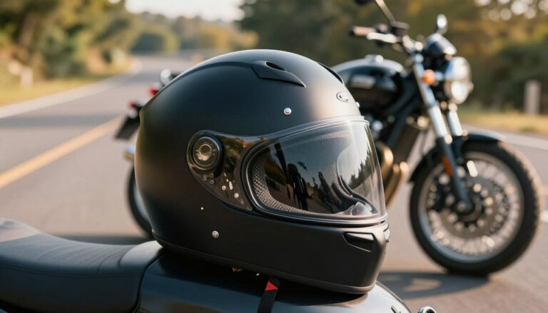 helma na motorku