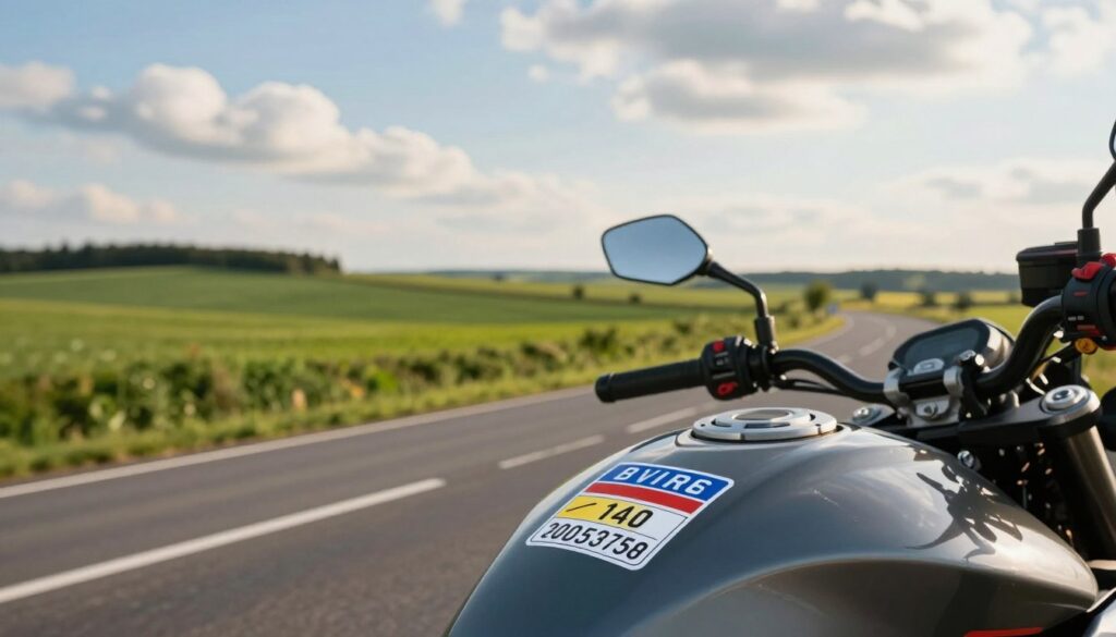 Dálniční známka pro motorku