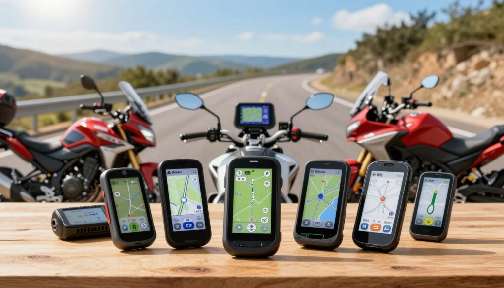 Přehled oblíbených značek a modelů moto navigace