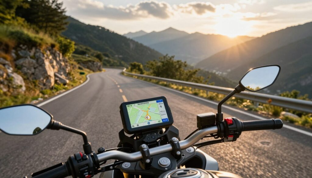 Výběr moto navigace